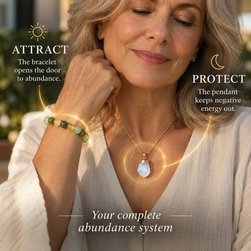 Manifestly™ Raw Green Aventurine Necklace