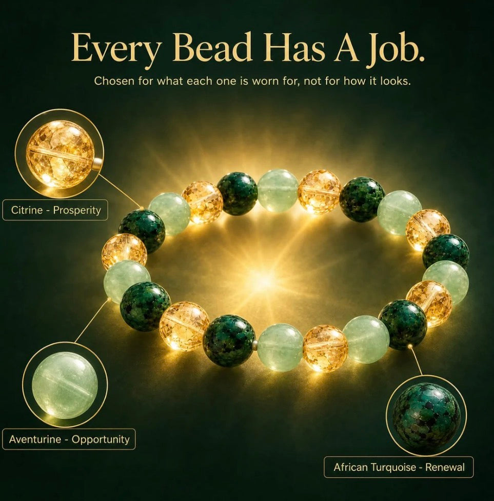 Every bead has a job